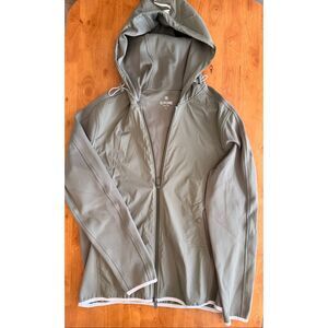 G/Fore WIND CONTROL KNIT PIQUÉ HOODED GOLF JACKET Mens S Isle GREEN NWT $525